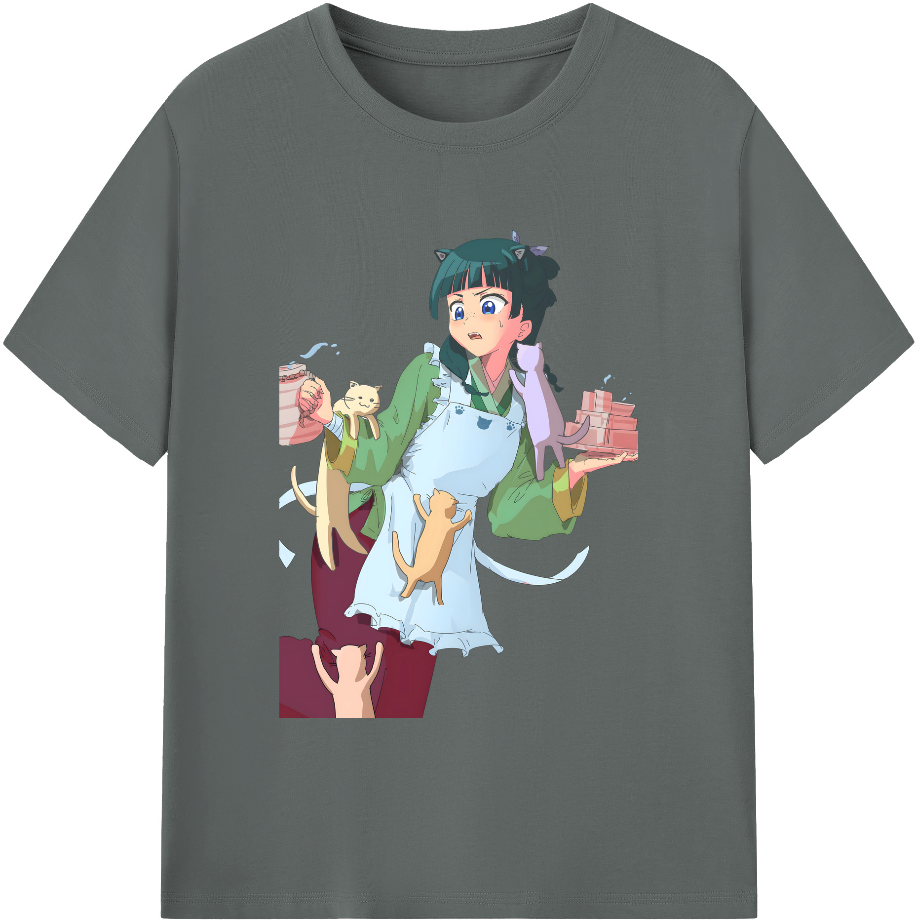 （画像用） 薬屋のひとりごと The Apothecary Diaries 綿100％ メンズ半袖Tシャツ｜肌触りやわらか＆通気性
